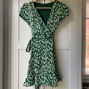 KIMCHI BLUE WRAP DRESS